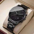 Fashion Roma Dial Men Business Watches Calendar Quartz Watch for Man Clock Reloj Hombre（Without Box）