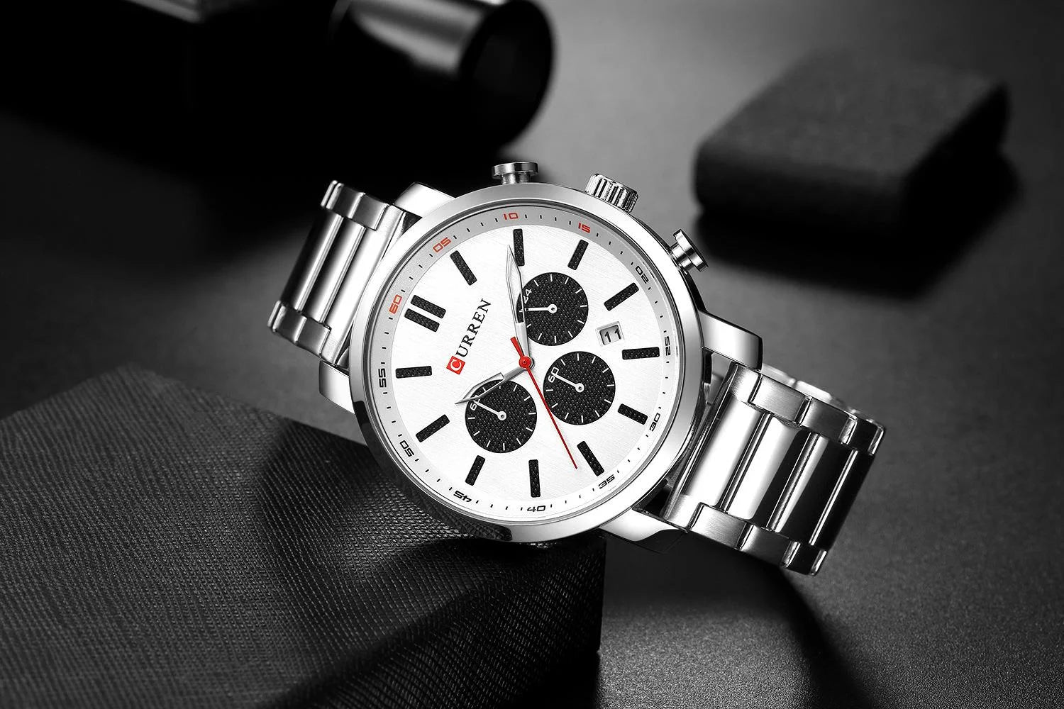 CURREN Watch For Men Top Brand Quartz WristWatches Simple Multi Functional Waterproof 30M Stainless Steel Belt Men Watch 8315
