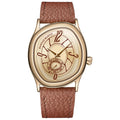 High Quality Genuine Leather Black Quartz Watch Men Fashion Business Trend Steel Waterproof Movement Boutique Men Casual Watch