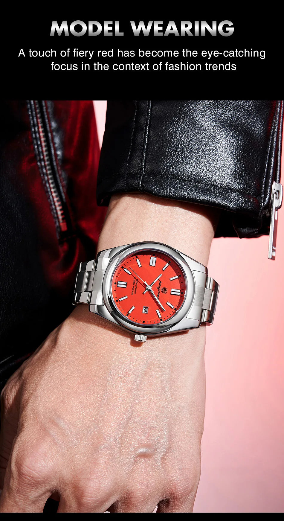 PAAZOMU Brand Luxury Men's Watch StainlessSteel Waterproof Date Quartz WristWatch Business Fashion Clock Best Gift For Men Reloj