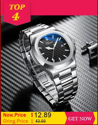 CURREN Watch For Men Top Brand Quartz WristWatches Simple Multi Functional Waterproof 30M Stainless Steel Belt Men Watch 8315