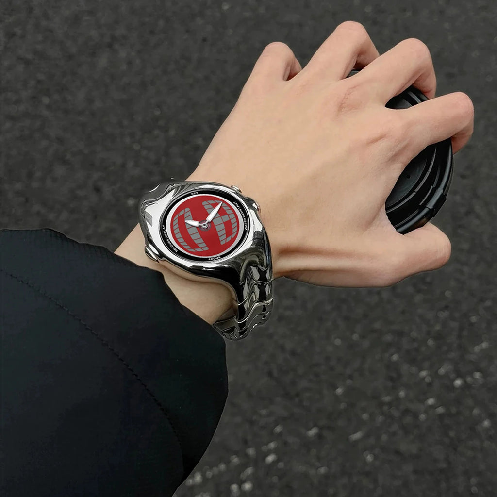 New High Quality Twisted Watches Y2K Digital Watch Men Waterproof Quartz Wristwatches Male Clock Relogio Masculino Drop Shipping